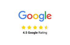 Real Geeks Google Rating Black Text w whitespace