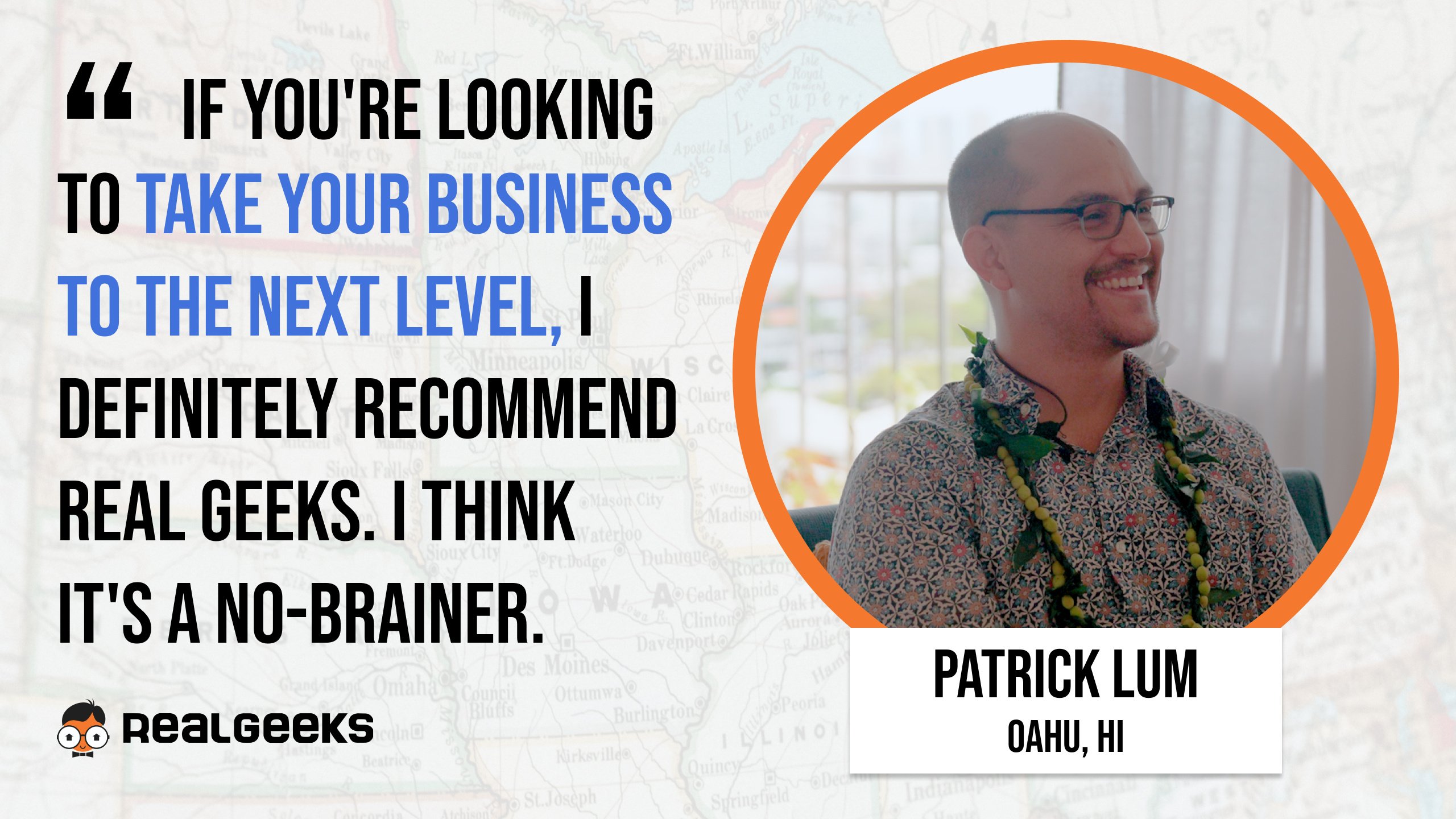 Real Geeks Review: Patrick Lum from EXP Realty